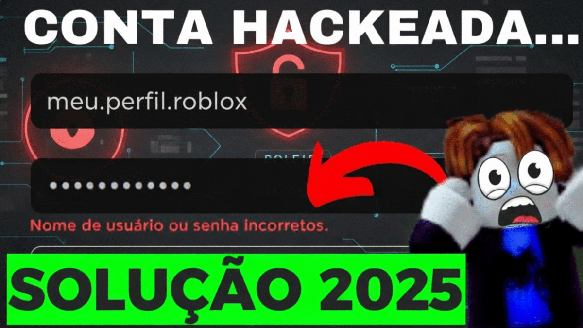 O Que Fazer se Sua Conta Roblox For Hackeada (Guia 2025)