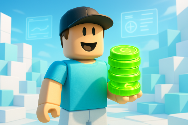 Como Ganhar Robux Em 2026 De Gra A RetrixGames Gamer Robux Light Theme 768x512 